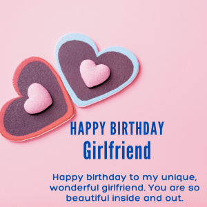 Happy Birthday Wishes For Girlfriend