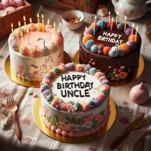 Happy Birthday Cakes for Uncle 